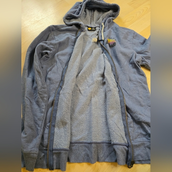 Life Is Good Relaxed Fit Full Zip Hoodie Size Medium - Picture 6 of 11